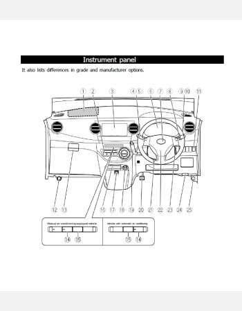 subaru lucra 2010-2011 owners manual in english